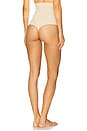 view 3 of 4 Spanxsculpt Seamless Power High Waisted Thong in Soft Nude