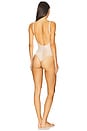 view 3 of 3 Shape Suit Your Fancy Plunge Low-back Bodysuit in Champagne Beige