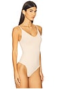 view 3 of 5 Sculpt Thong Bodysuit in Soft Nude