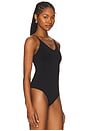 view 3 of 5 Sculpt Thong Bodysuit in Very Black
