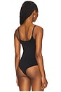 view 4 of 5 Sculpt Thong Bodysuit in Very Black