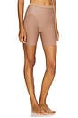 view 2 of 4 Shape Invisible Supima Cotton Mid Thigh Short in Cafe Au Lait