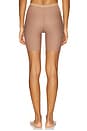 view 3 of 4 Shape Invisible Supima Cotton Mid Thigh Short in Cafe Au Lait