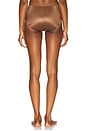 view 3 of 4 Shape Invisible Brief in Chestnut Brown