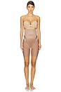 view 4 of 4 Spanxsculpt Ultra Sculpt High Waist Mid Thigh in Cafe Au Lait
