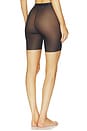 view 3 of 4 Spanxsmooth Sheer Smoothing Mid Thigh in Very Black