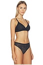 view 2 of 4 BRASSIÈRE in Very Black