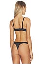 view 3 of 4 BRASSIÈRE in Very Black