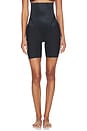 view 1 of 4 Spanxsculpt Transform High Waisted Mid Thigh Short in Very Black