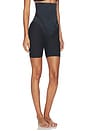 view 2 of 4 Spanxsculpt Transform High Waisted Mid Thigh Short in Very Black