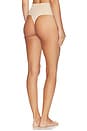 view 3 of 4 Supersmooth Undie-tectable Cotton Thong in Oat