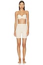 view 5 of 4 Suit Your Fancy Strapless Bra in Toasted Coconut