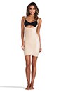 view 2 of 5 Simplicity Open-Bust Full Slip in Nude