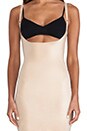 view 5 of 5 Simplicity Open-Bust Full Slip in Nude