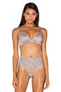 view 1 of 4 Full Coverage Bra in Mini Leopard