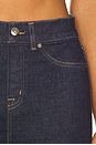 view 6 of 6 ZERO WAIST BAND 스트레이트 in Undone Indigo