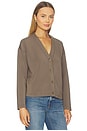 view 2 of 4 Air Essentials V Neck Cardigan in Mineral