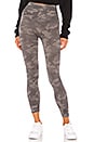 view 1 of 4 Cropped Look At Me Now Legging in Sage Camo