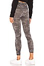view 3 of 4 Cropped Look At Me Now Legging in Sage Camo