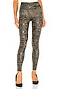 view 1 of 4 Faux Leather Camo Legging in Matte Green Camo