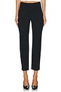 view 1 of 6 PANTALON PERFECT SLIM STRAIGHT PETITE in Classic Black