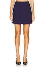 view 1 of 6 Mini Skirt in Lapis Blue