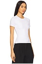 view 2 of 4 Smoothing Jersey Crew Neck Tee in Classic White
