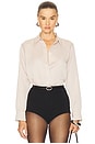 view 1 of 4 Better Than Silk Shirt in Birch