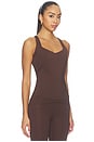 view 2 of 4 Strappy Tank Top in Umber Root