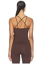 view 4 of 4 Strappy Tank Top in Umber Root
