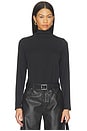 view 1 of 5 Long Sleeve Turtleneck Bodysuit in Classic Black