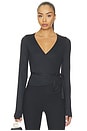 view 1 of 4 On Form Ballet Wrap in Very Black