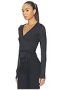 view 2 of 4 On Form Ballet Wrap in Very Black