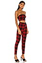 view 2 of 3 ENSEMBLE PANTALON ET TOP JALINA in Red Multi