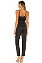 view 3 of 3 Cheryl Deep V Jumpsuit in Black