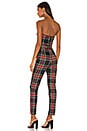 view 3 of 3 Sable Strapless Jumpsuit in Plaid Multi