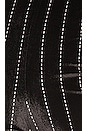 view 4 of 4 COMBINAISON DÉCOLLETÉ V PROFOND GEORGIE in Black Metallic
