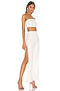 view 2 of 4 ENSEMBLE PANTALON MONICA in White Multi