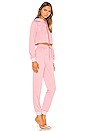 view 2 of 3 ENSEMBLE TOP ET PANTALON SWEAT MILEY in Dusty Rose