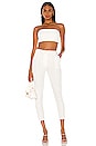 view 1 of 3 Remy Bandeau Pant Set in White