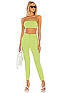 view 1 of 3 Remy Bandeau Pant Set in Lime