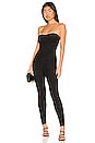 view 1 of 3 Milana Ruched Jumpsuit in Black