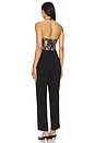 view 3 of 3 Bella Lace Jumpsuit in Black