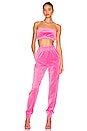 view 1 of 3 Penelope Velour Pant Set in Pink