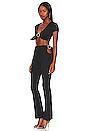 view 4 of 5 Yasmine Pant Set in Black
