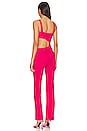 view 3 of 3 Brylee Cut out Jumpsuit in Hot Pink