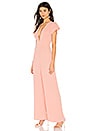 view 2 of 3 Penny Deep V Jumpsuit in Nude
