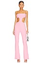view 1 of 3 Darcey Cut Out Jumpsuit in Pink