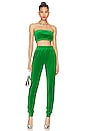 view 1 of 4 ENSEMBLE PANTALON PENELOPE in Green