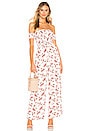view 1 of 3 Lo Off Shoulder Jumpsuit in White Floral